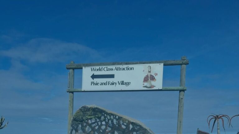 Pixie & Fairy Village entrance at The Plot in Jacobsbaai