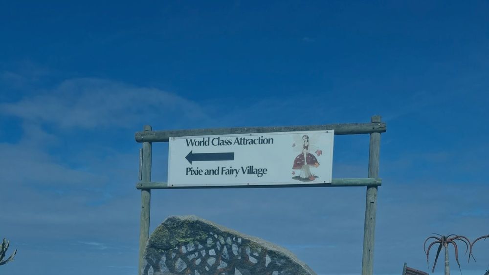 Pixie & Fairy Village entrance at The Plot in Jacobsbaai