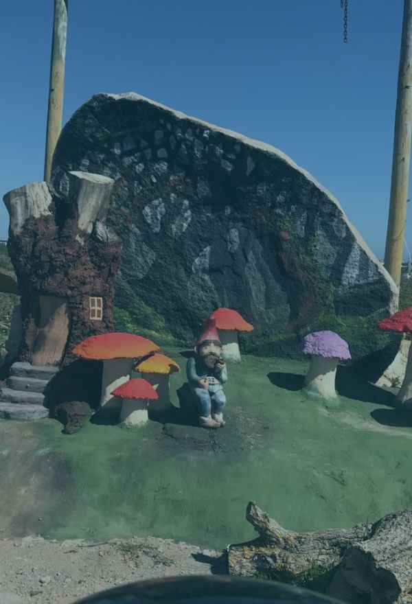 Pixie & Fairy Village entrance at The Plot in Jacobsbaai